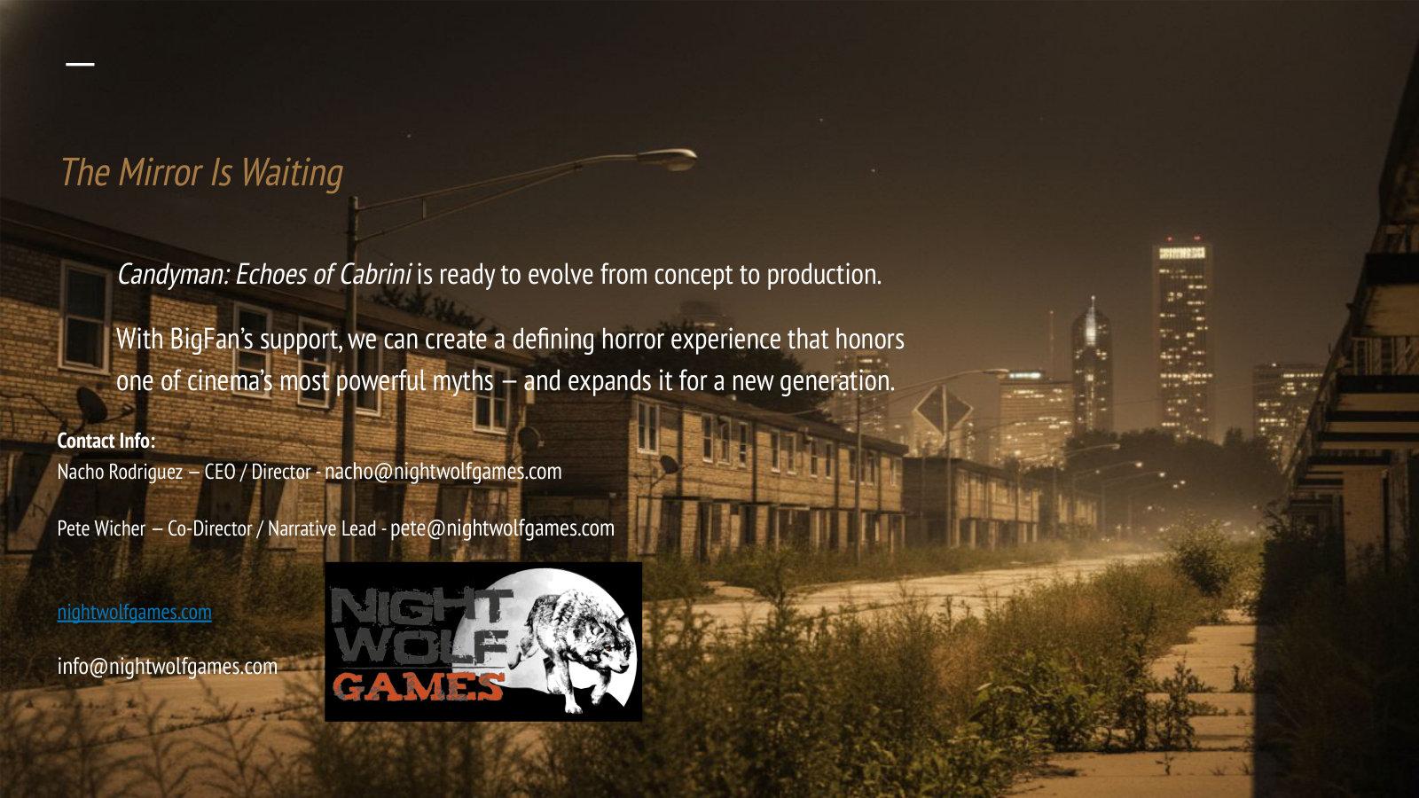 Cabrini Pitch Deck - page 11